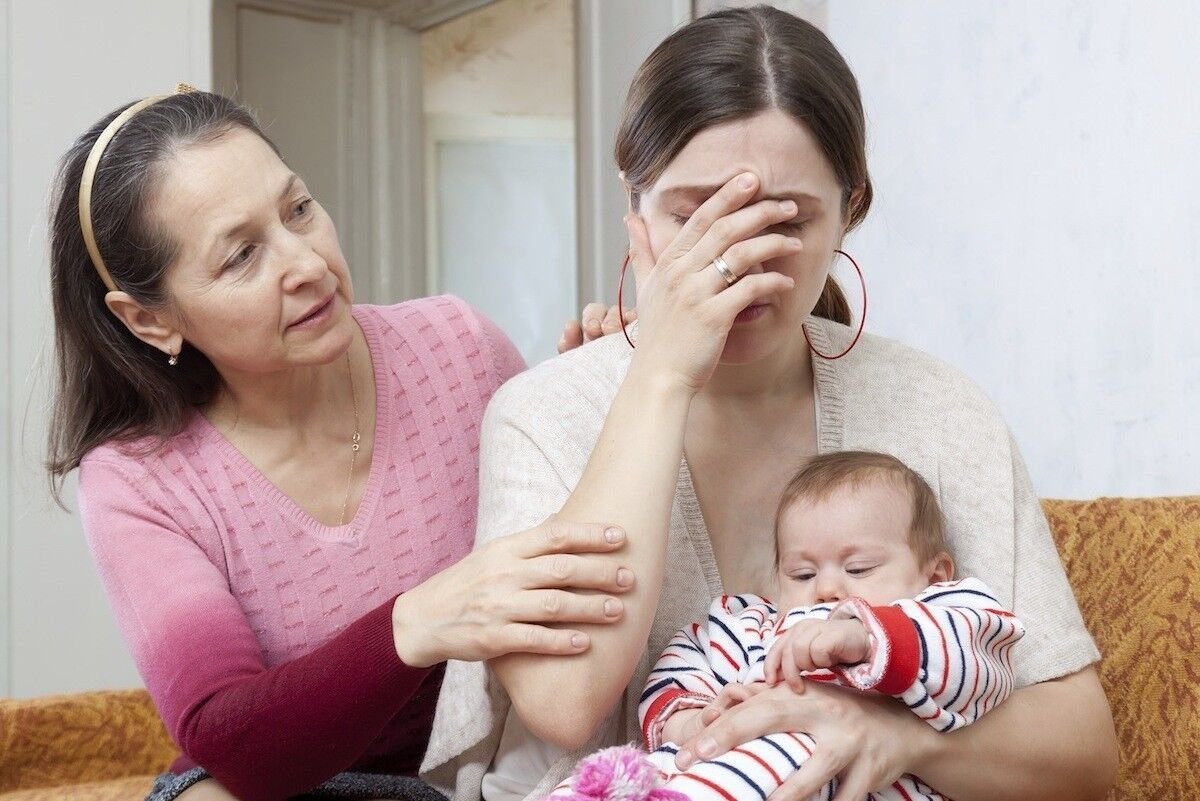 La depresión en las madres.